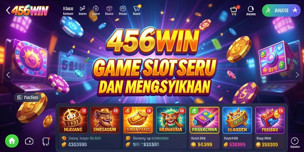Tampilan gameplay slot yang menegangkan di 456WIN.