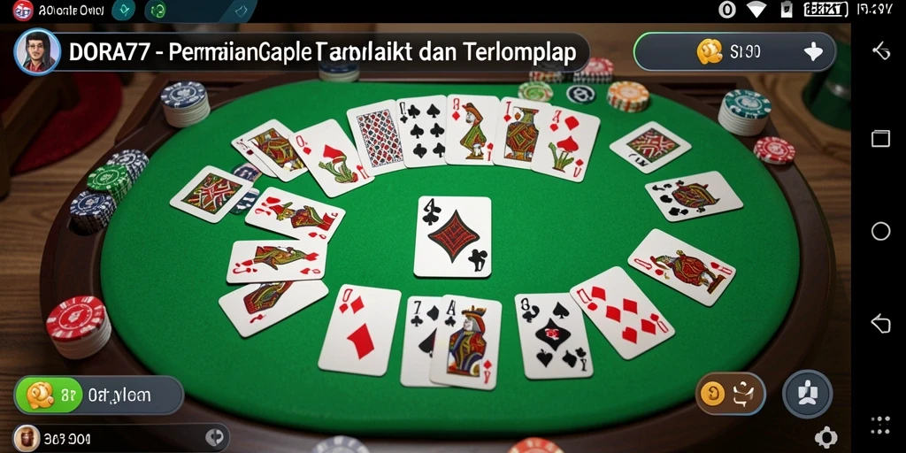 Tampilan gameplay DORA77 yang seru dan interaktif.