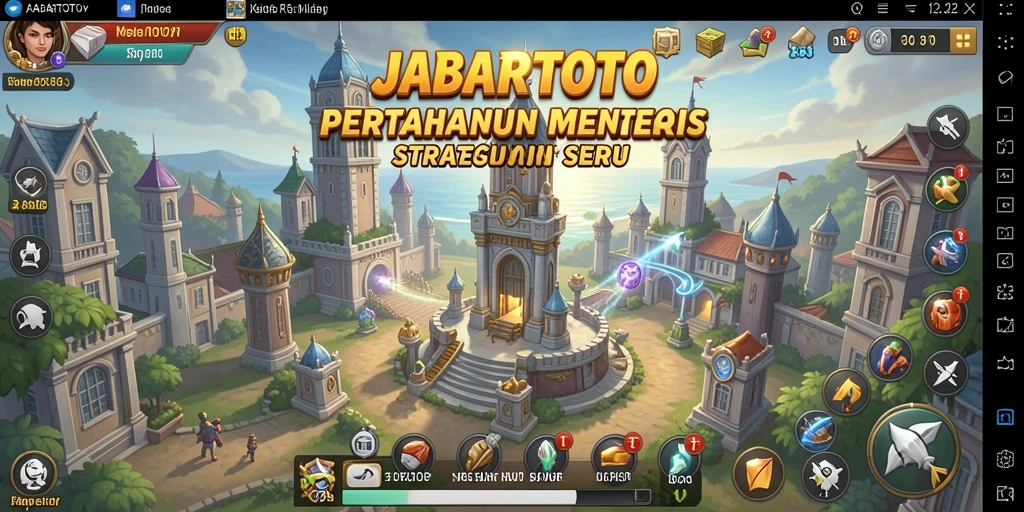 Gameplay seru JABARTOTO dengan elemen Tower Defense yang menarik.