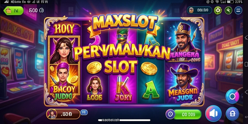 Gameplay menarik di MAXSLOT dengan berbagai tema slot.