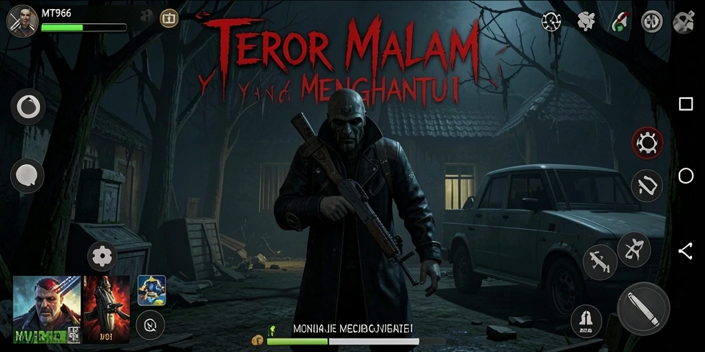 Screenshot menampilkan atmosfir mencekam dalam gameplay MT966.