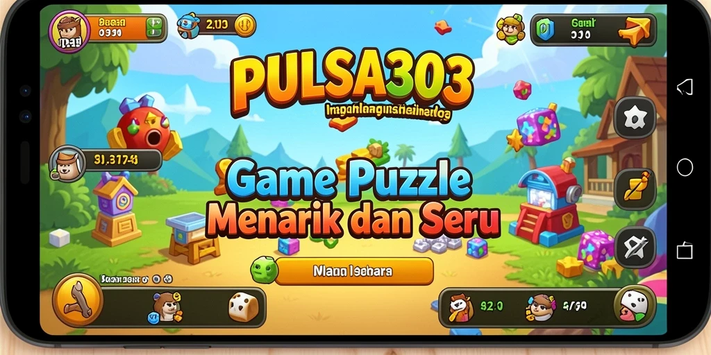 Tampilan gameplay PULSA303 yang menantang dan seru.