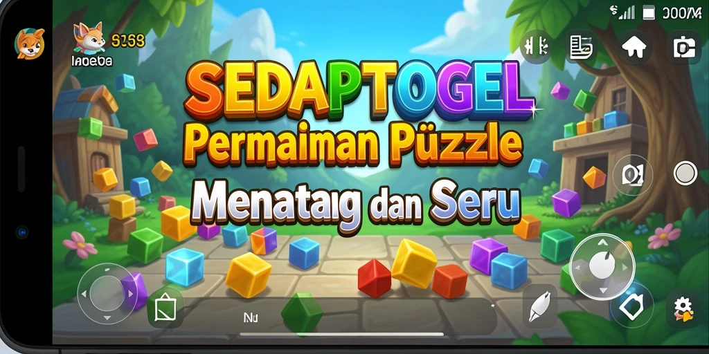 Tampilan gameplay SEDAPTOGEL yang menantang dan menarik.